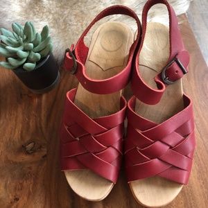 RARE No.6 No. 6 Store Clog Huarache Sandals 37 EUC